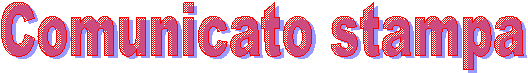 Comunicato stampa 